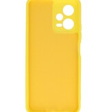 Coque en TPU Fashion Color Xiaomi Redmi Note 12 5G / Poco X5 Jaune