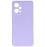 Fashion Color TPU Hülle Xiaomi Redmi Note 12 5G / Poco X5 Lila