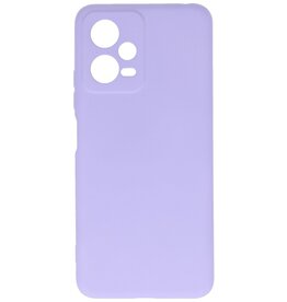 Coque en TPU Fashion Color Xiaomi Redmi Note 12 5G / Poco X5 Violet