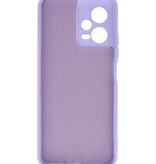 Coque en TPU Fashion Color Xiaomi Redmi Note 12 5G / Poco X5 Violet