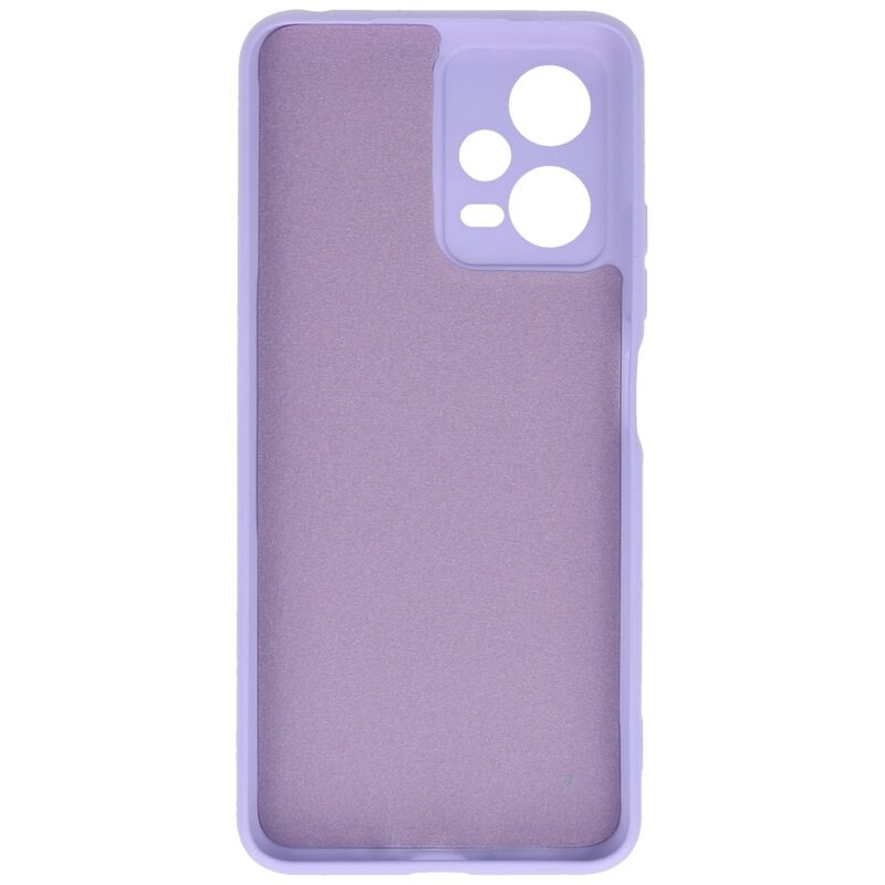 Fashion Color TPU Hülle Xiaomi Redmi Note 12 5G / Poco X5 Lila