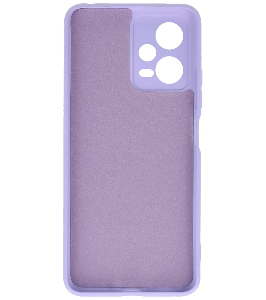 Funda TPU Fashion Color Xiaomi Redmi Note 12 5G / Poco X5 Púrpura