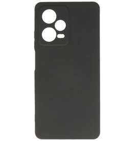 Coque TPU Couleur Mode Xiaomi Redmi Note 12 Pro 5G Noir