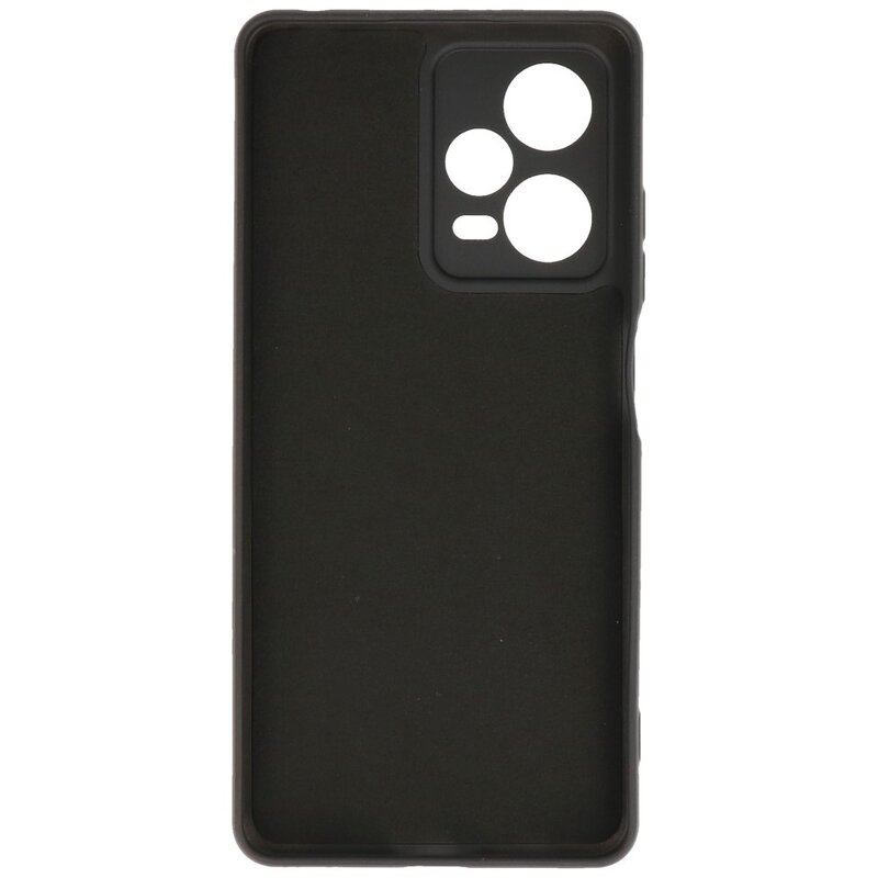 Custodia in TPU colore moda Xiaomi Redmi Note 12 Pro 5G nera