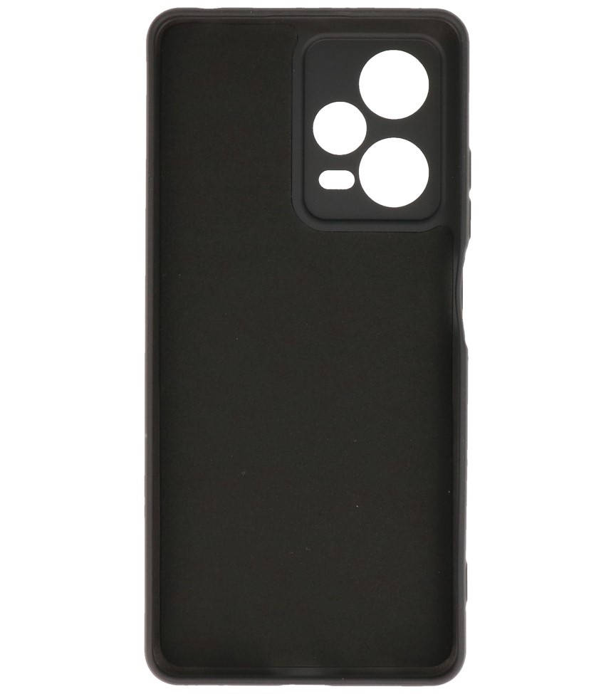 Fashion Color TPU Case Xiaomi Redmi Note 12 Pro 5G Black