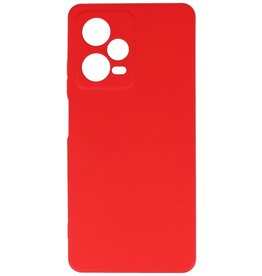 Fashion Color TPU Hülle Xiaomi Redmi Note 12 Pro 5G Rot