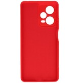 Funda TPU Color Moda Xiaomi Redmi Note 12 Pro 5G Rojo