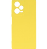 Fashion Color TPU Case Xiaomi Redmi Note 12 Pro 5G Yellow