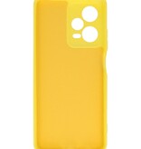 Custodia in TPU colore moda Xiaomi Redmi Note 12 Pro 5G giallo