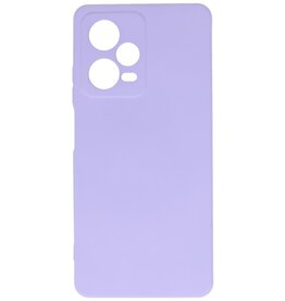 Custodia in TPU colore moda Xiaomi Redmi Note 12 Pro 5G viola