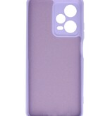 Coque en TPU Fashion Color Xiaomi Redmi Note 12 Pro 5G Violet