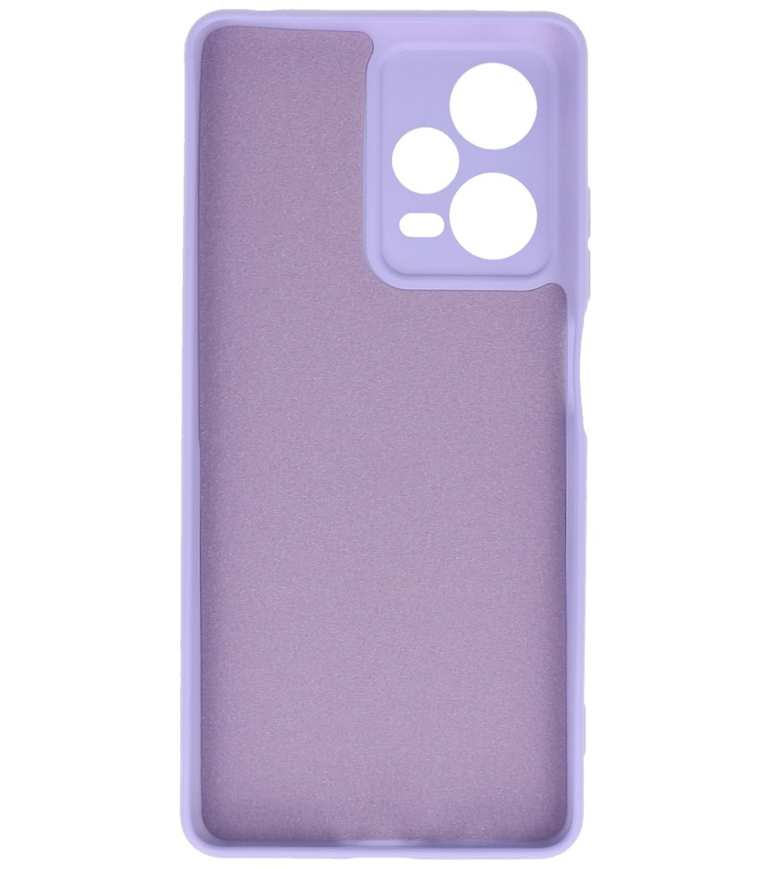 Fashion Color TPU Case Xiaomi Redmi Note 12 Pro 5G Purple