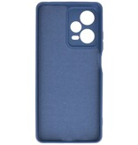 Modische farbige TPU-Hülle für Xiaomi Redmi Note 12 Pro Plus 5G, Marineblau