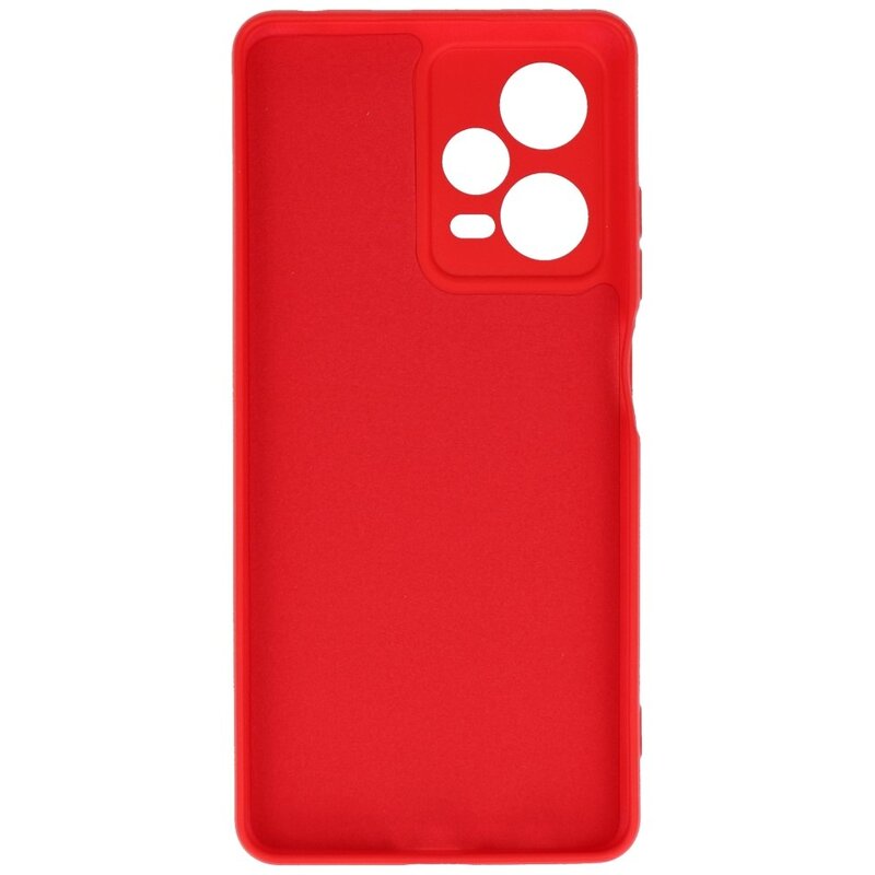 Fashion Color TPU Hülle Xiaomi Redmi Note 12 Pro Plus 5G Rot