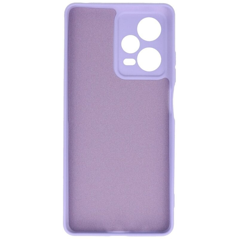 Fashion Color TPU Case Xiaomi Redmi Note 12 Pro Plus 5G Purple