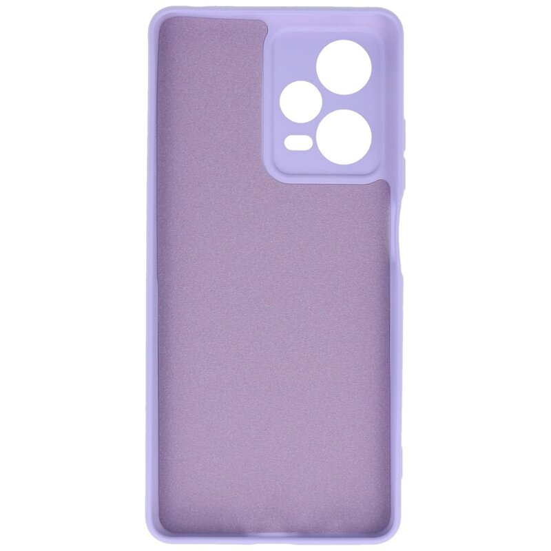 Fashion Color TPU Hülle Xiaomi Redmi Note 12 Pro Plus 5G Lila