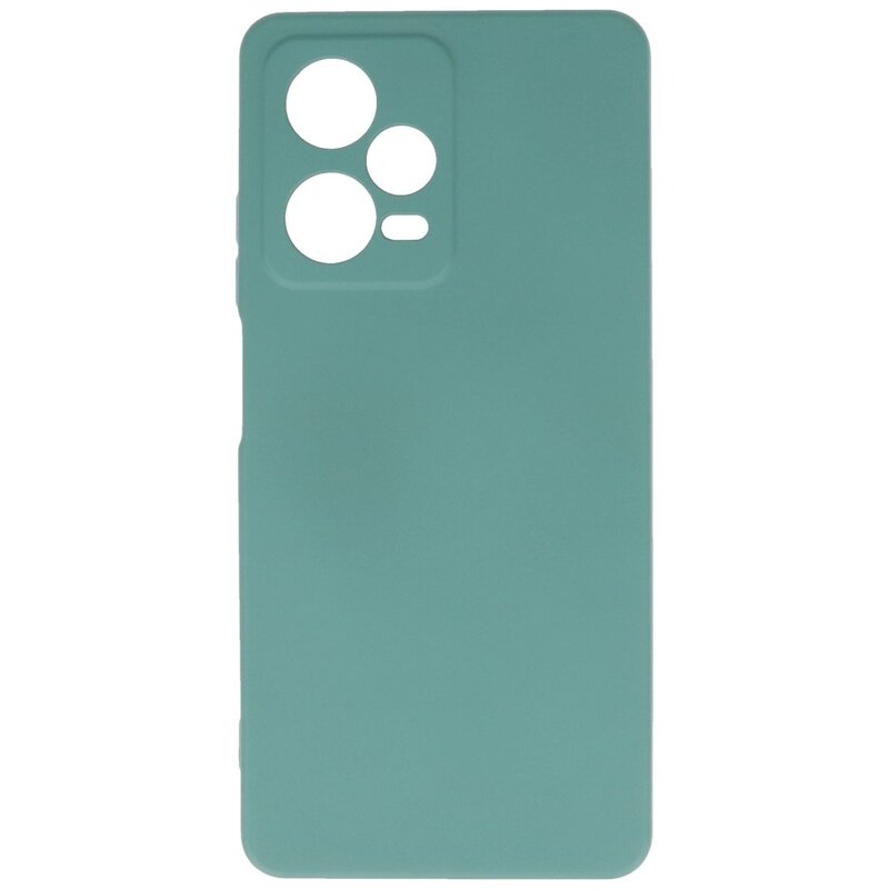 Custodia in TPU colore moda Xiaomi Redmi Note 12 Pro Plus 5G verde scuro