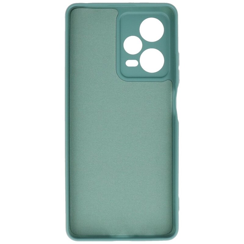 Custodia in TPU colore moda Xiaomi Redmi Note 12 Pro Plus 5G verde scuro