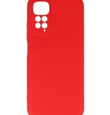 Custodia in TPU colore moda Xiaomi Redmi Note 11 / 11s 5G Rosso