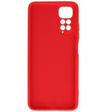 Custodia in TPU colore moda Xiaomi Redmi Note 11 / 11s 5G Rosso