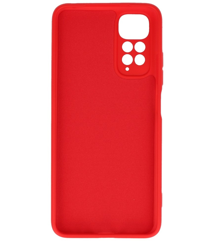 Fashion Color TPU Hoesje Xiaomi Redmi Note 11 / 11s 4G Rood