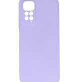 Coque en TPU Fashion Color Xiaomi Redmi Note 11 / 11s 5G Violet