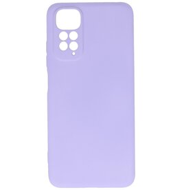 Coque en TPU Fashion Color Xiaomi Redmi Note 11 / 11s 5G Violet