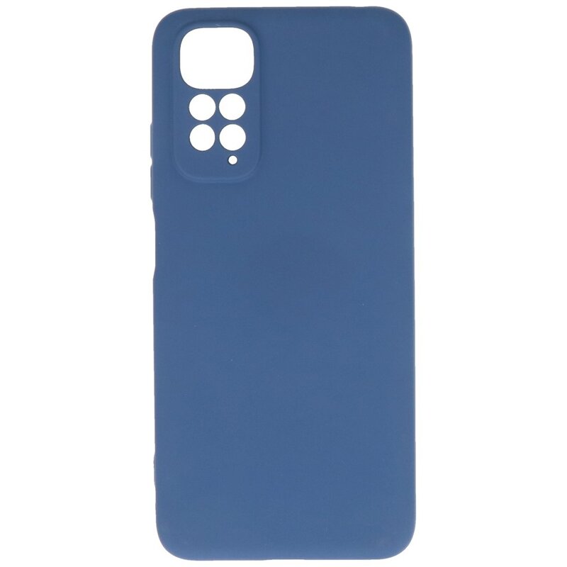 Custodia in TPU colore moda Xiaomi Redmi Note 11 Pro 5G 2022 Navy
