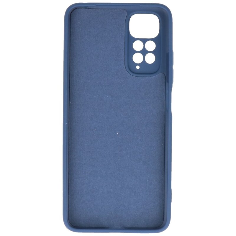 Funda TPU Color Moda Xiaomi Redmi Note 11 Pro 5G 2022 Azul Marino