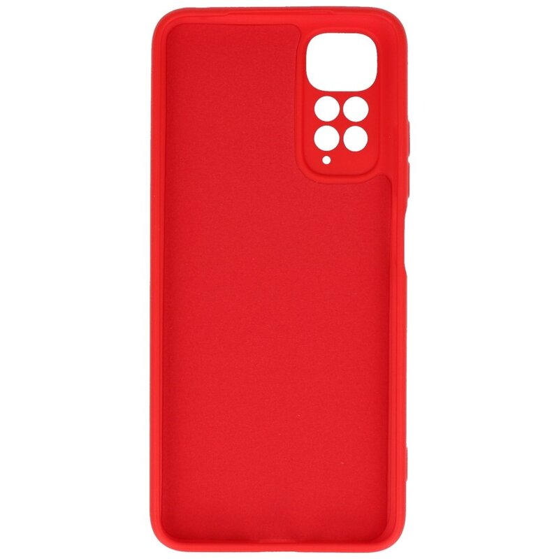 Custodia in TPU colore moda Xiaomi Redmi Note 11 Pro 5G 2022 Rosso