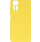 Custodia in TPU colore moda Xiaomi Redmi Note 11 Pro 5G 2022 giallo