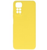 Custodia in TPU colore moda Xiaomi Redmi Note 11 Pro 5G 2022 giallo