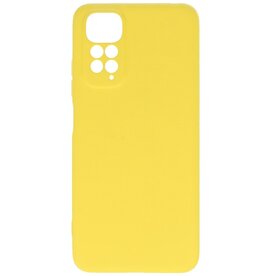 Fashion Color TPU Hülle Xiaomi Redmi Note 11 Pro 5G 2022 Gelb