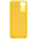 Custodia in TPU colore moda Xiaomi Redmi Note 11 Pro 5G 2022 giallo