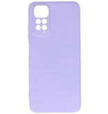 Custodia in TPU colore moda Xiaomi Redmi Note 11 Pro 5G 2022 viola