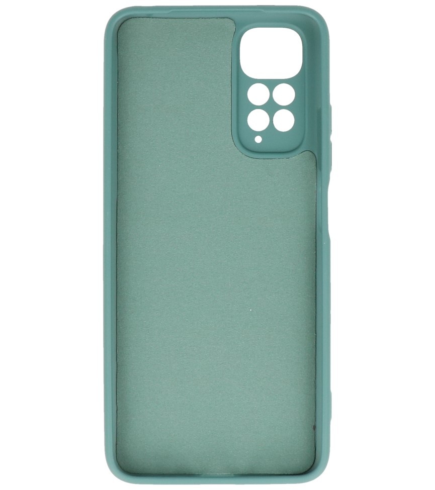 Fashion Color TPU Case Xiaomi Redmi Note 11 Pro 5G 2022 Mørkegrøn