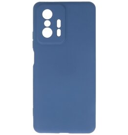 Fashion Color TPU-cover Xiaomi 11T Navy