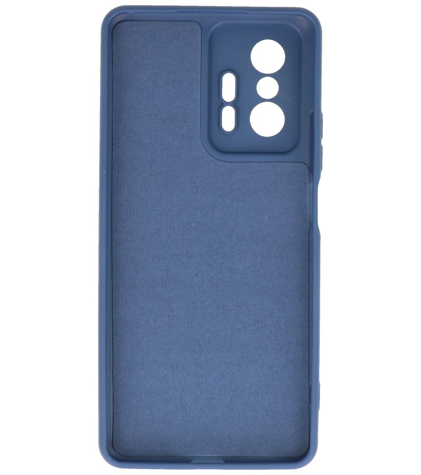 Modische farbige TPU-Hülle für Xiaomi 11T, Marineblau