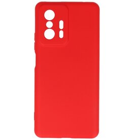 Fashion Color TPU Hoesje Xiaomi 11T Rood