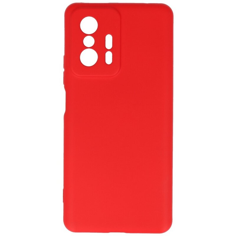Funda TPU Fashion Color Xiaomi 11T Rojo