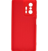 Fashion Color TPU Case Xiaomi 11T Red