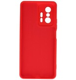 Fashion Color TPU-cover Xiaomi 11T Rød