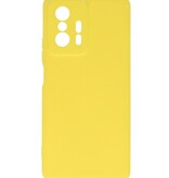 Coque TPU Fashion Color Xiaomi 11T Jaune