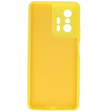 Custodia in TPU colore moda Xiaomi 11T giallo