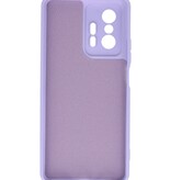 Fashion Colour TPU Case Xiaomi 11T Lilla