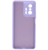 Fashion Color TPU Hoesje Xiaomi 11T Paars