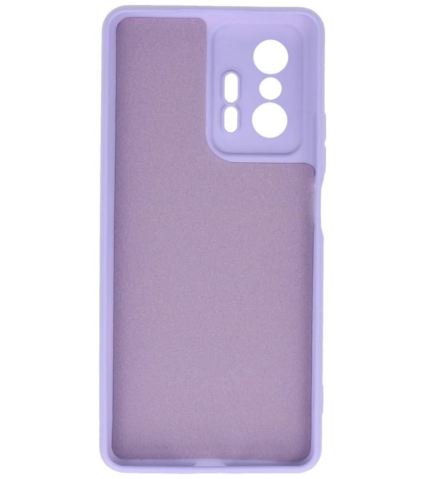 Fashion Color TPU Case Xiaomi 11T Purple