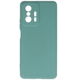 Coque TPU Fashion Color Xiaomi 11T Vert Foncé