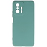 Custodia in TPU colore moda Xiaomi 11T verde scuro