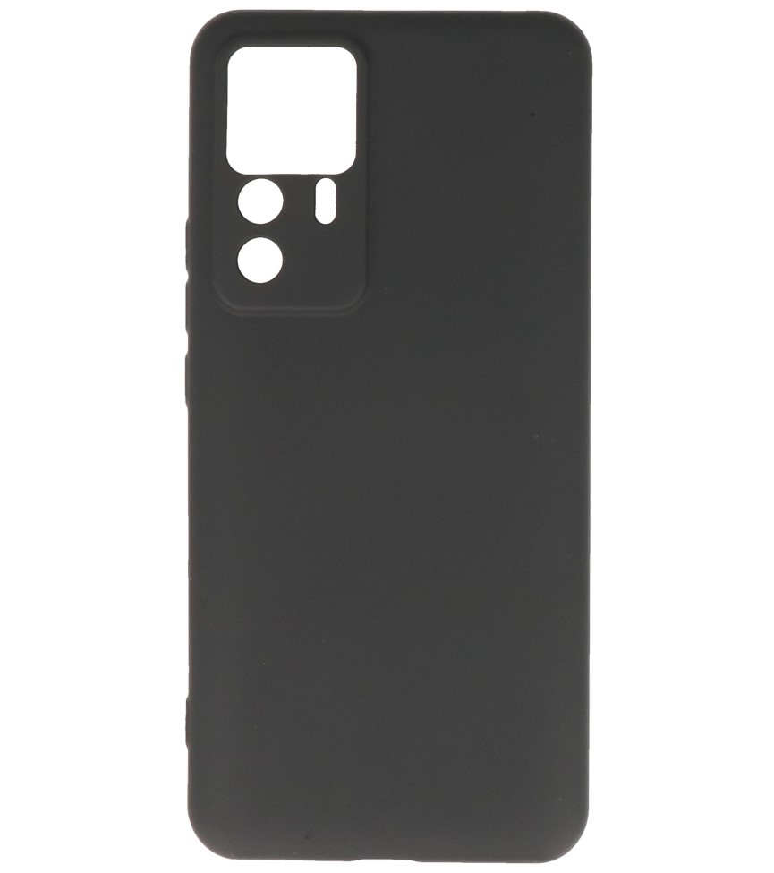 Custodia in TPU colore moda Xiaomi 12T / 12T Pro nera